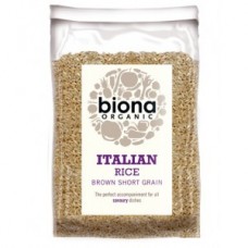 Arroz Integral Italiano Grano Corto Orgánico 500g|Biona 